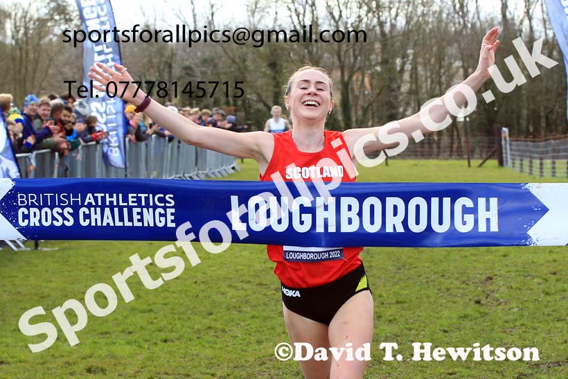 Senior Womens 2022 CAU Inter Counties Cross Country, Prestwold Hall, Loughborough.  Photo: David T. Hewitson/Sports for All Pics